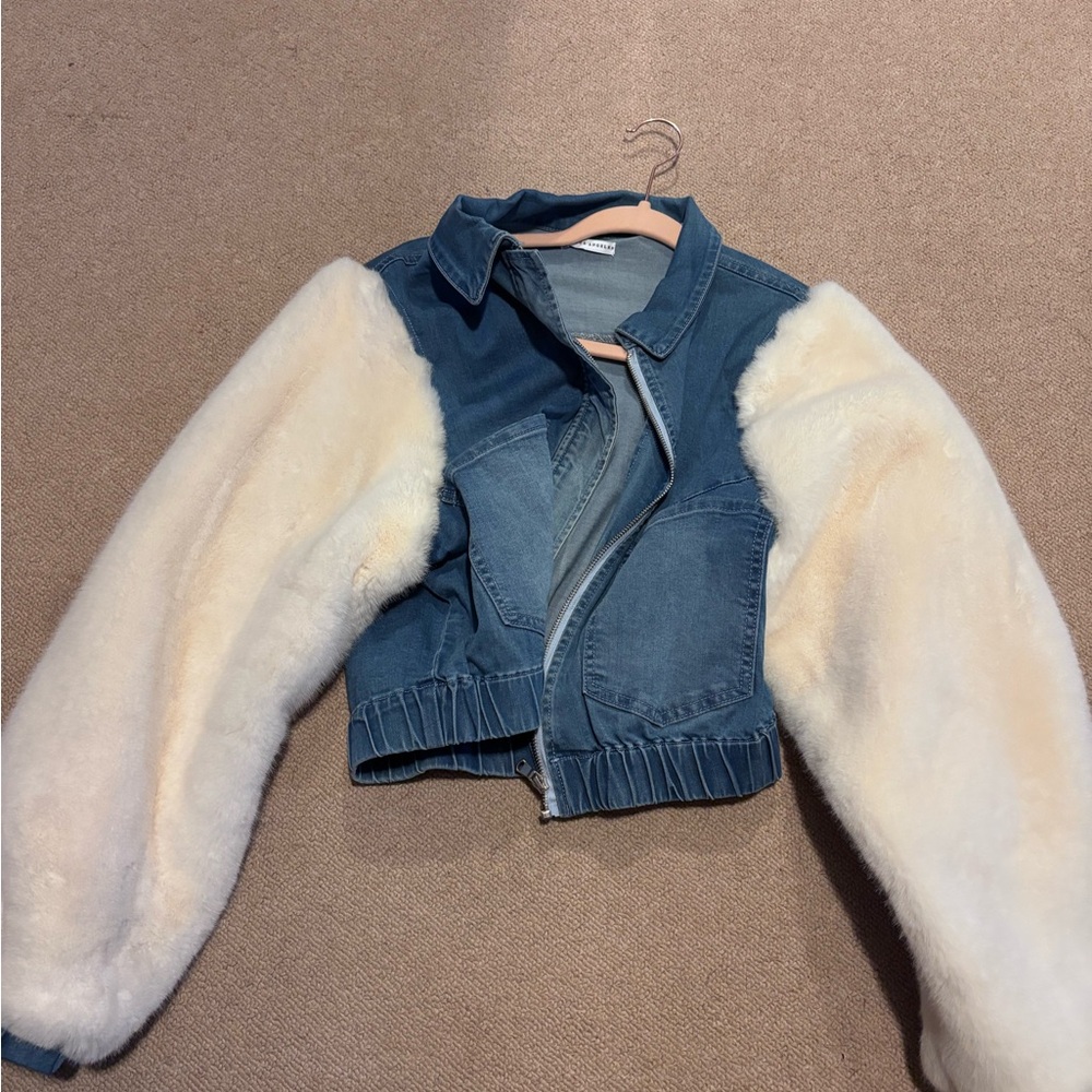 Jacket was bought from a black woman boutique.